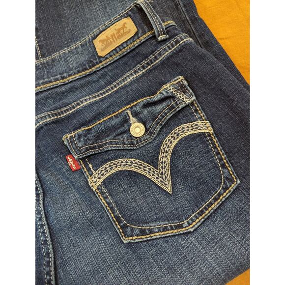 Levis 529 Mid-Rise Bootcut with Lace pocket detail - Size 12S - Picture 1 of 5